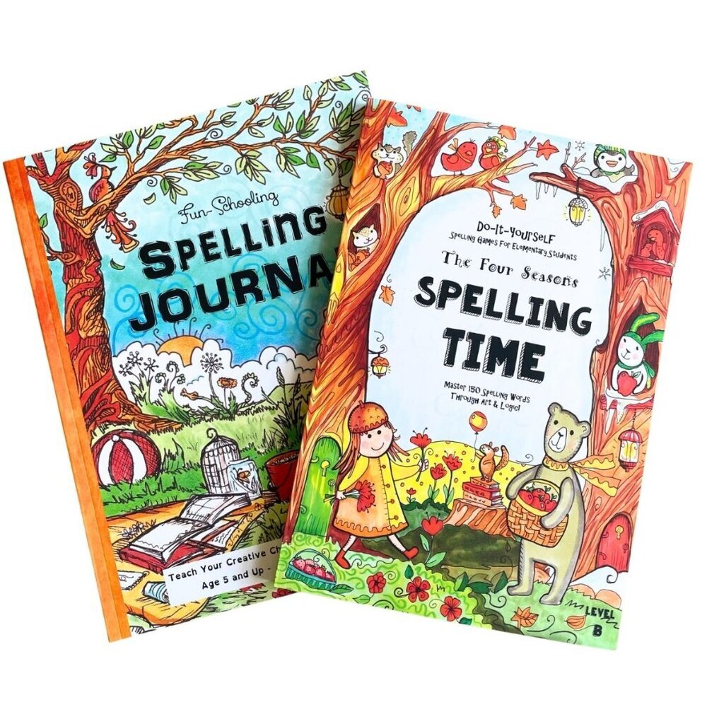 NEW The Four Seasons Spelling‎ Time, Fun-Schooling Spelling Journal